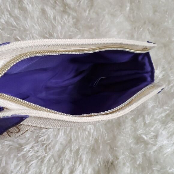 BATH & BODY WORKS canvas cosmetic bag - Picture 3 of 3